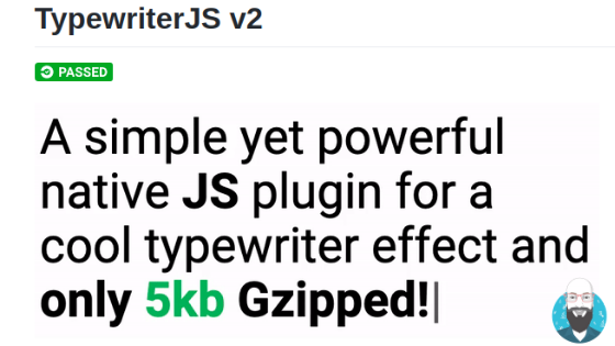 Effetto macchina da scrivere con TypeWriterJS